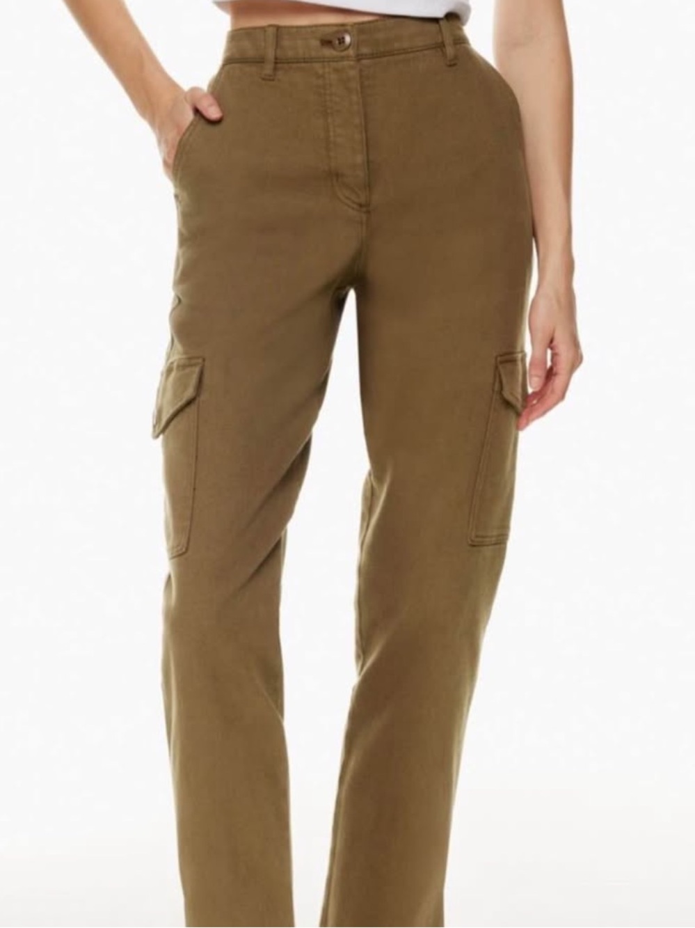 Aritzia Wilfred ‘Modern Cargo Pant’ in Shitake